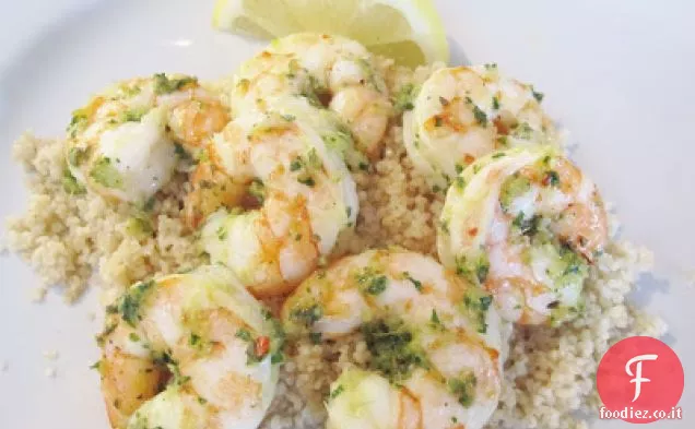 Lemony Herb-Gamberi alla griglia Jumbo