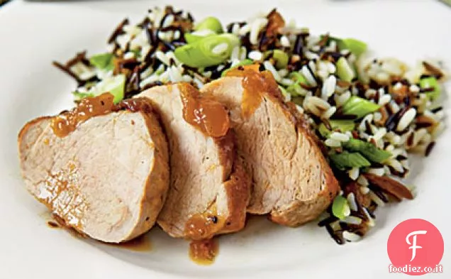 Mango Maiale con Riso selvatico Pilaf