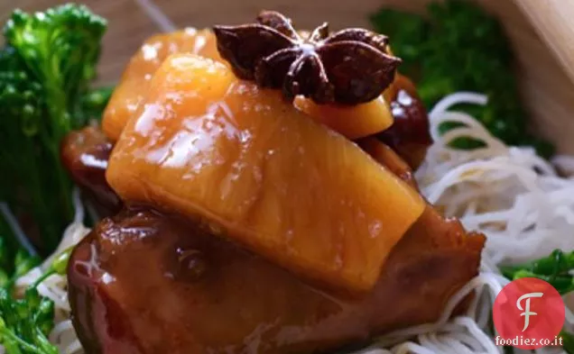 Guance di maiale in agrodolce