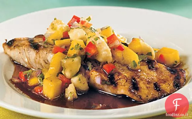 Ricciola con Salsa Mango-Banana