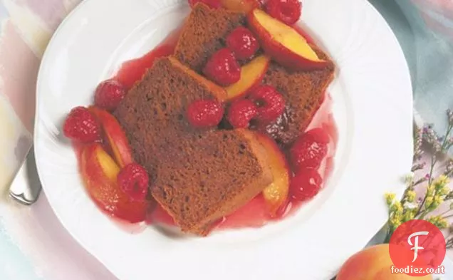Torta Angelo di mandorle e cacao