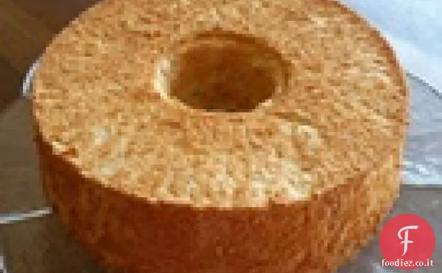 Angel Food Cake senza glutine (dolcificato con Agave!)