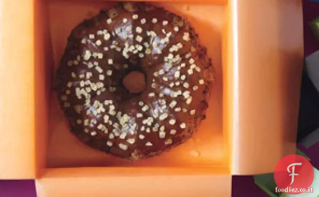 Cioccolato-zenzero angelo cibo torta