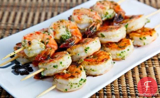 Tom Yum Gamberi alla griglia