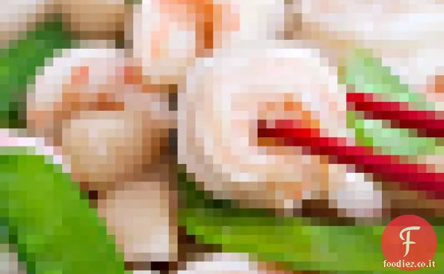 Gamberetti cinesi saltati in padella con piselli di neve