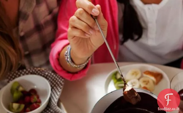 Fonduta di cioccolato