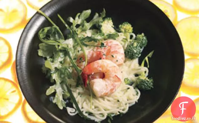 Gamberi cremosi al limone