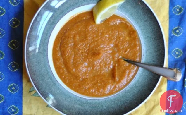 Gamberi arrosto con Pasta al limone e asparagi