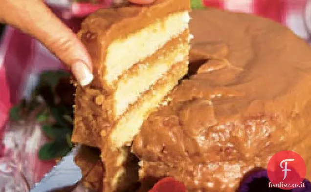 Torta al caramello
