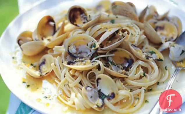 Linguine di Vongole alla griglia