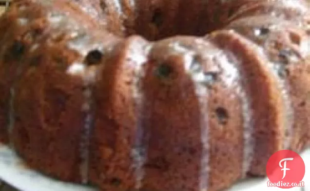 Torta di mele con uvetta