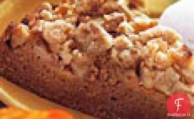 Torta Streusel di zucca e mela