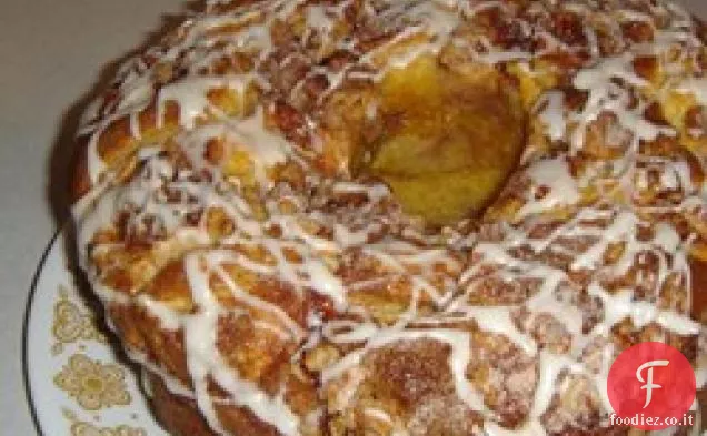 Torta di caffè di mela facile