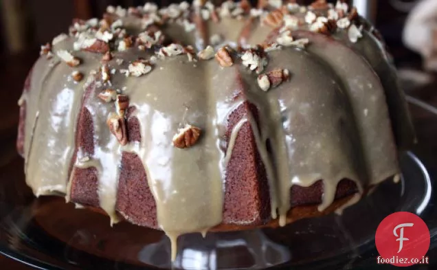 Torta di mele caramellata al sidro