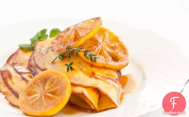 Crepes al Limone Salato Burro Caramello