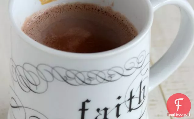 Cioccolata calda al caramello magro