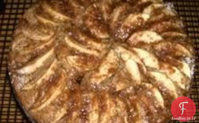 Torta al caffè di mela speziata