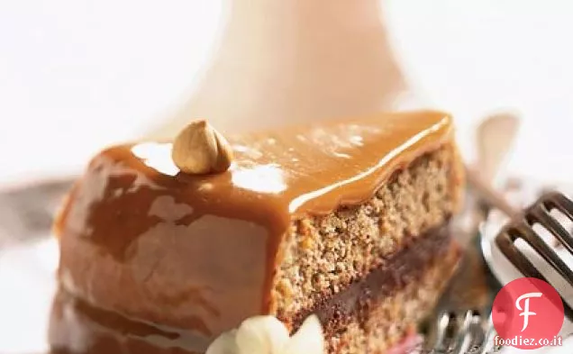 Torta al Cioccolato e Nocciola al Caramello