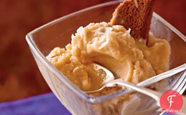Gelato al caramello salato