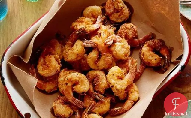 Gamberi fritti