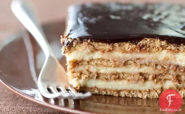 No-cuocere Boston Cream Pie Strati