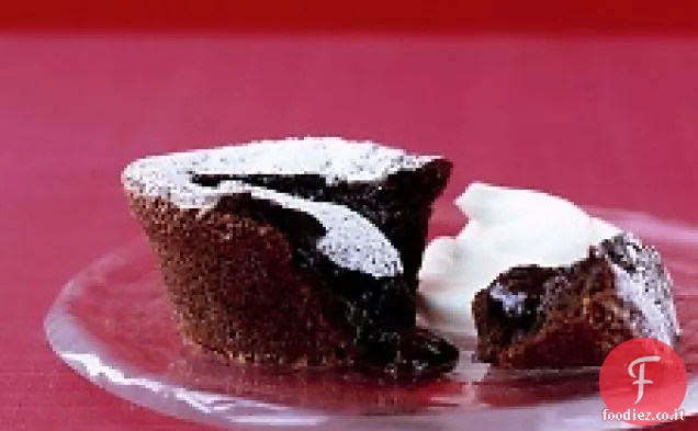 Torta al cioccolato fuso
