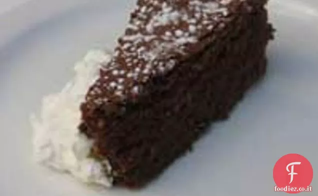 Torta di mandorle al cioccolato senza farina