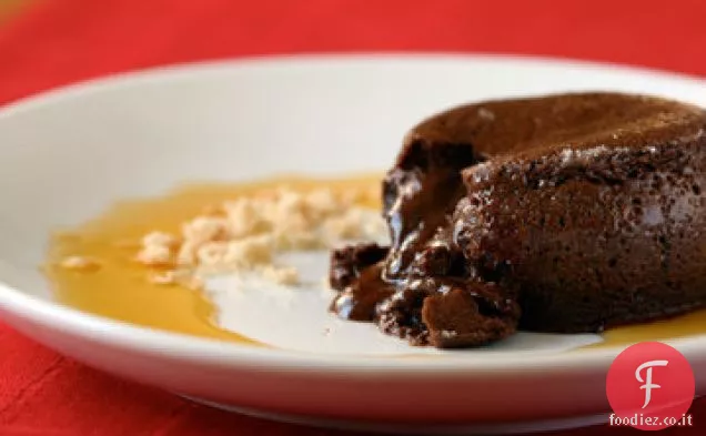 Torta al cioccolato fuso