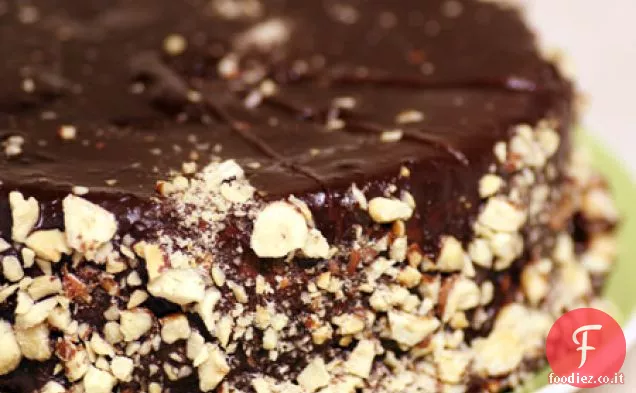 Torta al Cioccolato senza farina con Nocciole Tostate