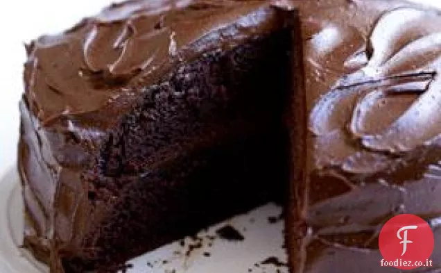 Ricetta classica della torta di strato del cioccolato