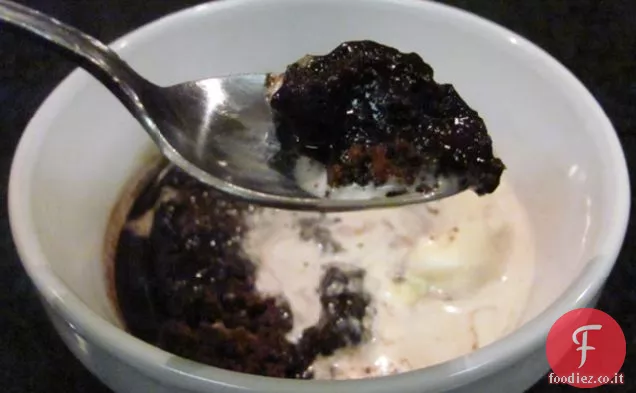Torta al budino al cioccolato