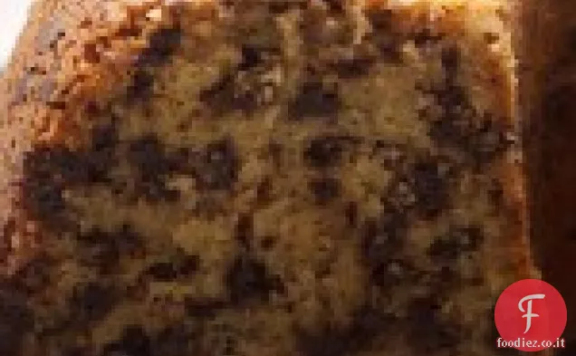Torta al cioccolato con gocce di cioccolato