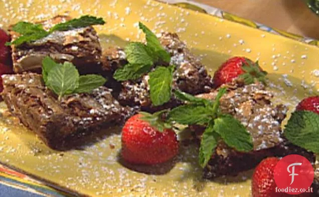 Doppio cioccolato Gooey Torta al burro