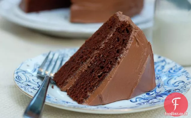 Torta di maionese al cioccolato