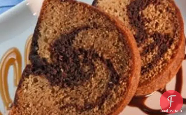 Torta al cioccolato al caramello