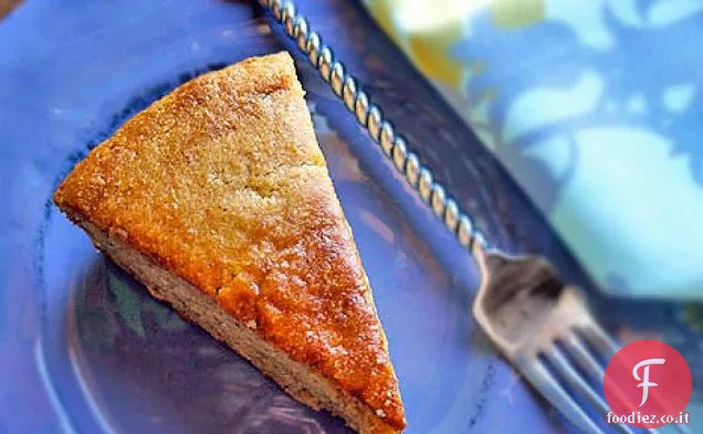 Torta di banana al burro di arachidi