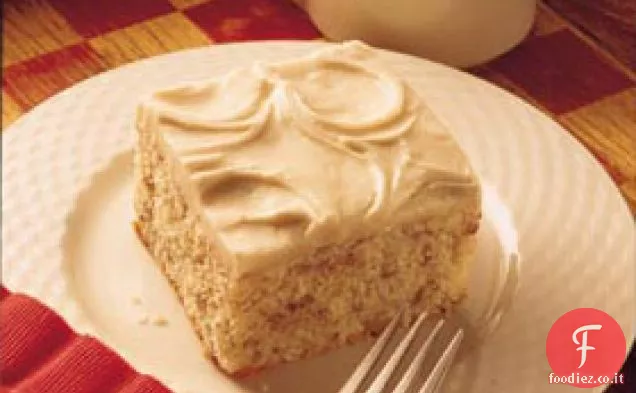 Torta al burro facile con glassa al burro rosolata