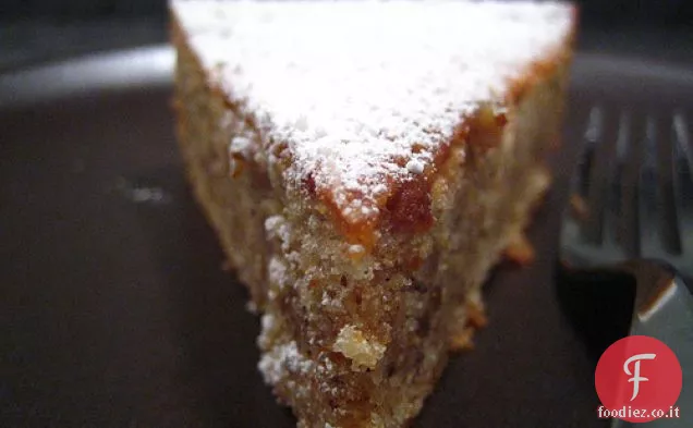 Torta al burro marrone nocciola