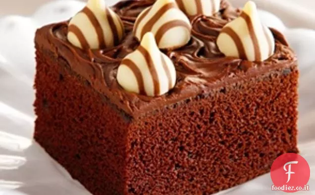 Hershey Abbracci e baci Caramelle Torta al cioccolato