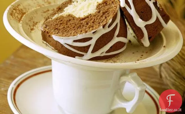 Torta tunnel amaretto al cioccolato
