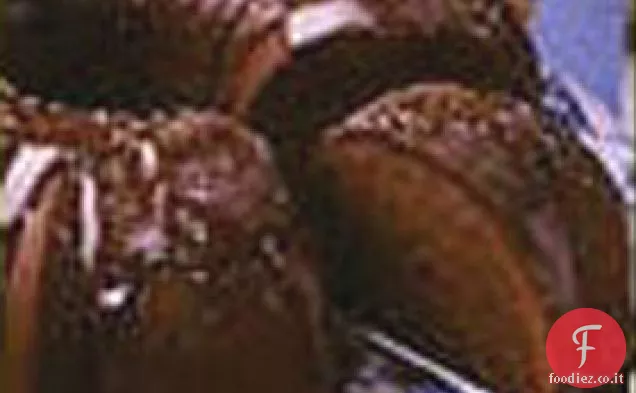 Torta di libbra al cioccolato agrodolce