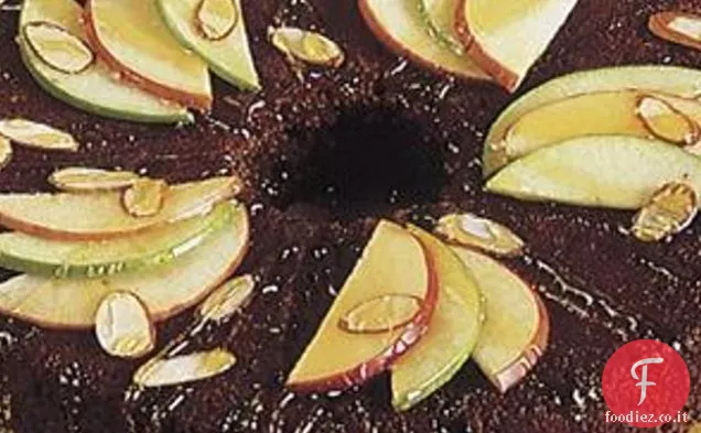 Torta di Pasqua al miele e mandorle al cioccolato senza farina