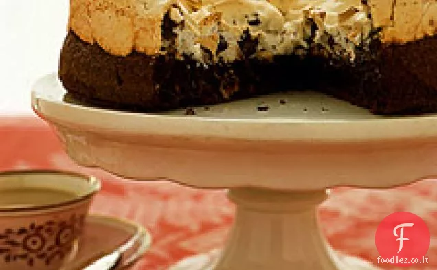 Torta di meringa al cioccolato