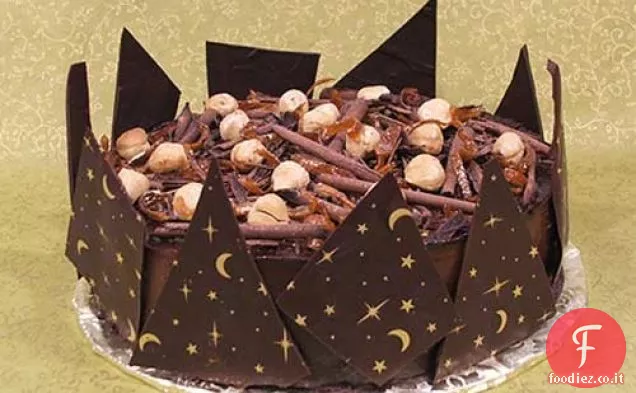 Finalista di cottura agrodolce # 6: torta di mousse al cioccolato parigina vegana squisita e virtuosa