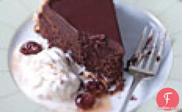 Torta al Cioccolato senza farina Con Nocciole Tostate e Branditi Ch