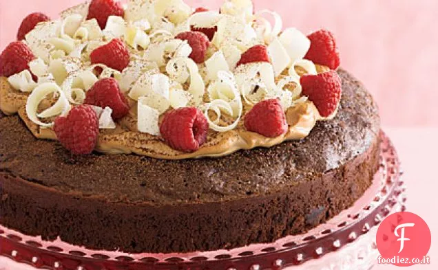 Torta di tiramisù al cioccolato Fudgy