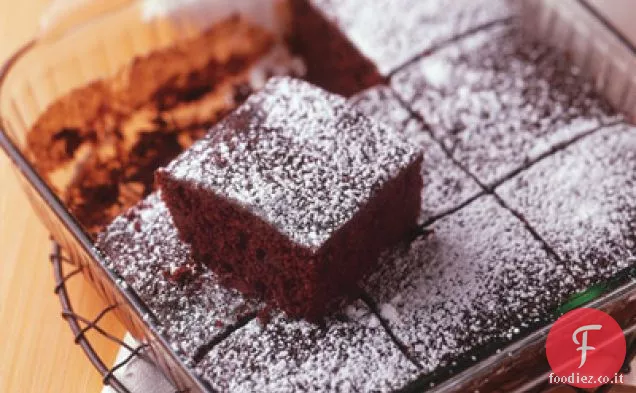 Torta snack al cioccolato doppio (ricetta burro leggero)
