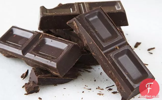 Torta di mandorle al cioccolato