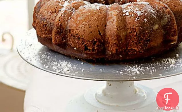 Torta Bundt doppio cioccolato decadente