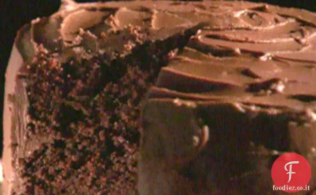 Torta al cioccolato fondente